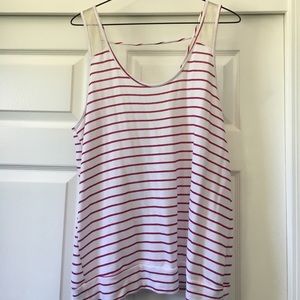 Red & White Striped Tank! 🇺🇸